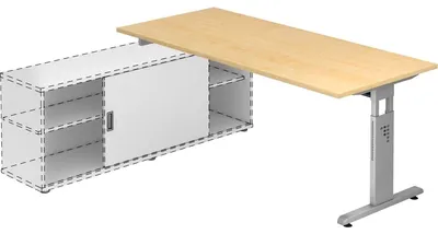 Immagine prodotto di Scrivania aggiuntiva OSE19, 180 x 80 cm