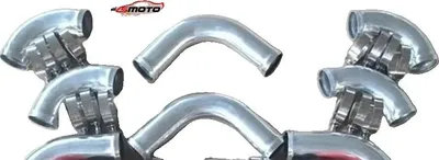 Produktbild von Intercooler-Rohrleitungs-Kit, Aluminiumkonstruktion, Verbesserte Leistung, Schwarz