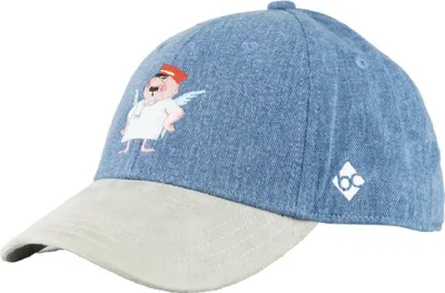 Produktbild von Bavarian Caps Uni Cap Curved , Aloisius - denim