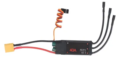 Image de Moteur sans balais, régulateur de vitesse électrique, régulateur 40 A avec connecteur XT60 pour avions RC