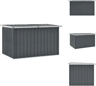 Produktbild von vidaXL Gartenbox Grau 149 x 99 x 93 cm -  Gartenboxen