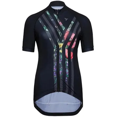 Produktbild von Trikot Silvini Calnia WD2412 Damen kurz schwarz-charcoal größe XS 3124-WD2412-08121