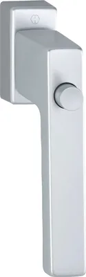 Produktbild von HOPPE Fenstergriff TOULON - Sperrknopf, mit VK, Alu silber eloxiert