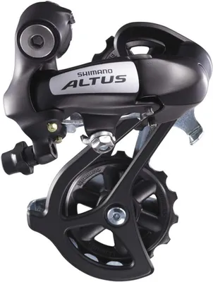 Immagine prodotto di Deragliatore posteriore ZUKKA, modello Shimano Altus, per biciclette MTB, compatibile con 7/8 velocità, montaggio diretto