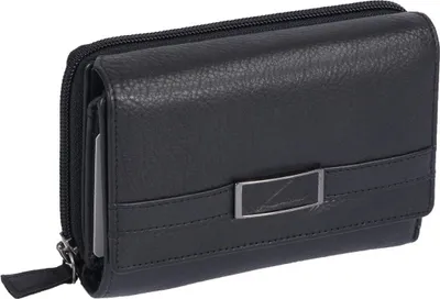 Produktbild von Lemondo Damenbörse, Leder, schwarz