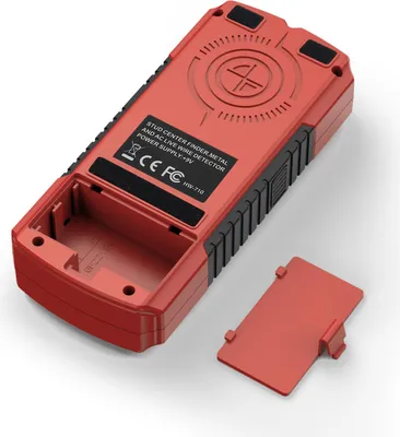Produktbild von Bolzensucher-Wandscanner, digitaler Handdetektor mit LCD-Display für Holz, Metall und Wechselstromkabel, Rot
