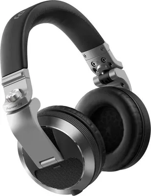 Immagine prodotto di Cuffie DJ Pioneer DJ HDJ-X7-S, argento, con cavo, resistenti alle intemperie, circumaurali
