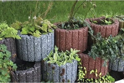 Obrázek produktu pro Svahová tvárnice Rundflor 30 x 25 x 20 cm, šedá