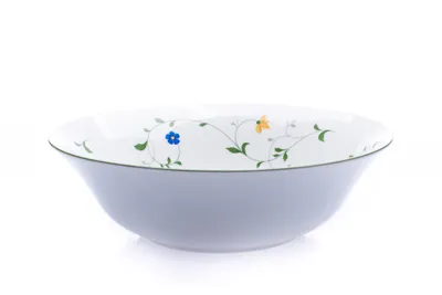 Obrázek produktu pro Mísa kompotová, 25 cm, porcelán, luční kvítí, Thun 1794