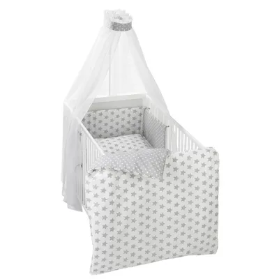 Produktbild von ALVI Bett-Set, Farbe:631-9 Little Dots Grey