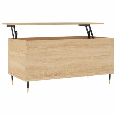 Immagine prodotto di Tavolino Salotto Rovere Sonoma 90x44,5x45 cm Legno Multistrato