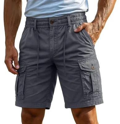 Immagine prodotto di Pantaloncini cargo estivi da uomo con molte tasche