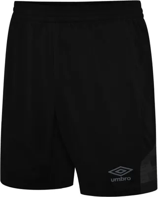 Image de Umbro - Short de football pour enfants "Quatre" UO2529 (128) (Noir/Charbon-Noir)