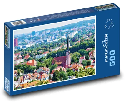 Zdjęcie produktu dla Puzzle 500 Gdańsk - miasto, Polska - martinpuzzle