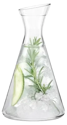 Produktbild von 12x Stölzle Lausitz Oberglas Pisa Schräghalskaraffe 100 ml