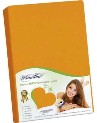 Immagine prodotto di Lenzuolo di Jersey - Arancione - 220x200