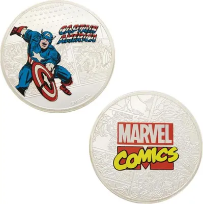 Obrázek produktu pro Sběratelská mince Marvel - Captain America Limited Edition