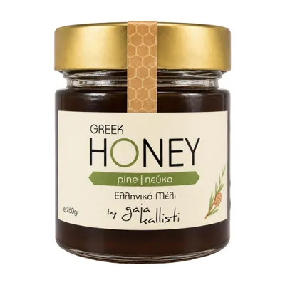 Produktbild von Gaia Kallisti Griechischer Kiefernhonig, Honig 260g