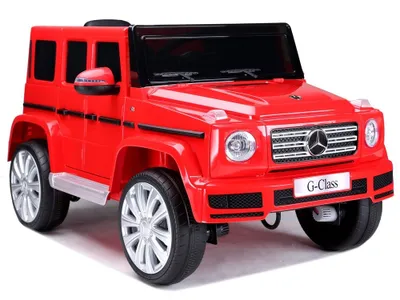 Obrázok produktu pre Lean Toys Elektrické autíčko pre deti Mercedes G500, 12 V, 1 sedadlo/s, motor: 2x45w, gumové kolesá EVA, napätie: 12V