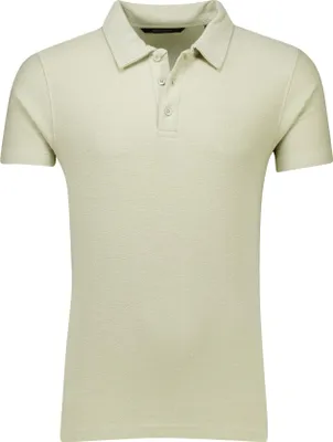 Produktbild von Airforce Gewebtes Polo beige Kurzarm 3-Knopf