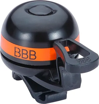Produktbild von BBB Cycling BBB Klingel Easy Fit Deluxe Größe Universal orange - flexible Fah....