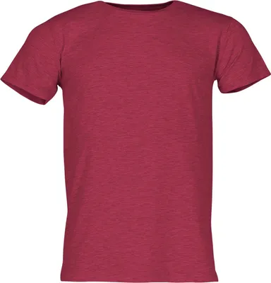 Produktbild von Fruit of the Loom Iconic 150 T-Shirt Farbe: vintage rot meliert Größe: 3XL