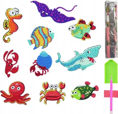 Image de DIAMOND 5D Kit de broderie CHILDREN'S PUNCHES