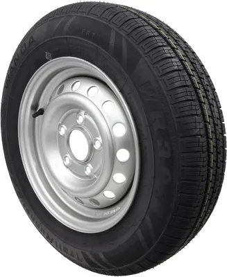 Produktbild von Komplettrad 155/80R13 84N mit 5 Löchern für PKW-Anhänger