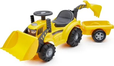 Produktbild von Ecoiffier -Wandertraktor mit Frontlader und Wagen