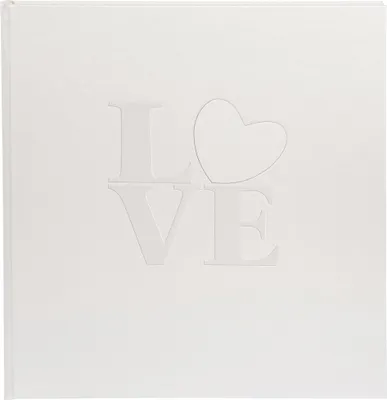 Image de Album de mariage Goldbuch « White Love » 30 x 31 cm, 60 pages blanches