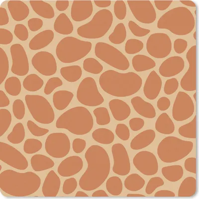 Produktbild von MuchoWow® Mauspad Mousepad Giraffe - Afrika - Gestaltung 20x20 cm - Mousepads - Maus Mat - Pad - Mausunterlage - Desk Mat - Bureauartikeln