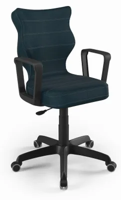 Produktbild von Jugend-Wachstumsstuhl Ergonomischer Schreibtischstuhl Für Körpergrösse 159-188 Cm, Norm Schwarz Monolith 24