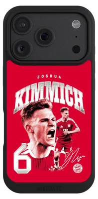Produktbild von NIVOCASE Handyhülle für Apple iPhone 18 Pro Hülle NIVOpure Case Schwarz FC Bayern München FCB Joshua Kimmich