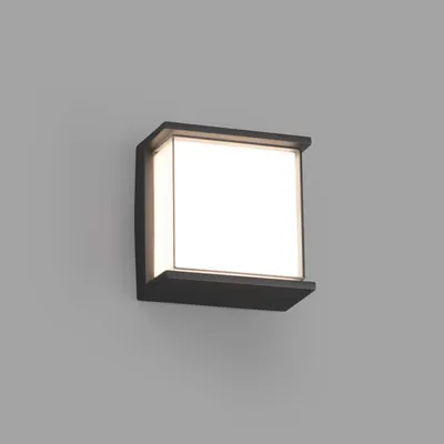 Image de Faro 71274, Éclairage mural pour l'extérieur, gris foncé, aluminium, IP65, I, 10 W