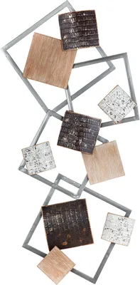 Produktbild von Casablanca by Gilde Relief Wandrelief Squares  H. 43 cm,67572