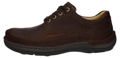 Image de Clarks Nature Three  Veterschoenen Laag - middel bruin - Maat 8.5