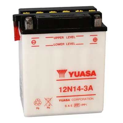 Produktbild von Yuasa-Batterie 12N14-3A 12V/14AH