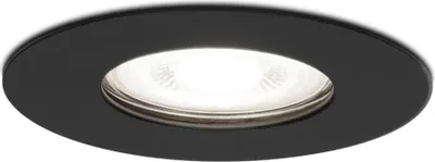 Produktbild von hoftronic LED Einbaustrahler 4W 345lm 6500K GU10 Rund IP65 Schwarz