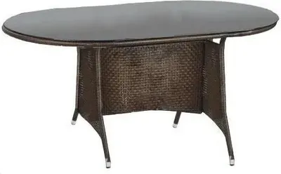 Zdjęcie produktu dla Stół MASTER 150x90 czarny/brązowy