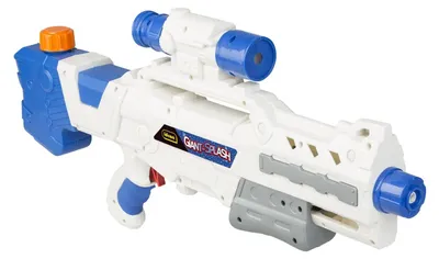 Produktbild von Wasserblaster Giant-Splash Wasserpistole für Kinder mit Pumpfunktion ca 51 cm groß weiß ideal für den Urlaub am Strand oder Pool