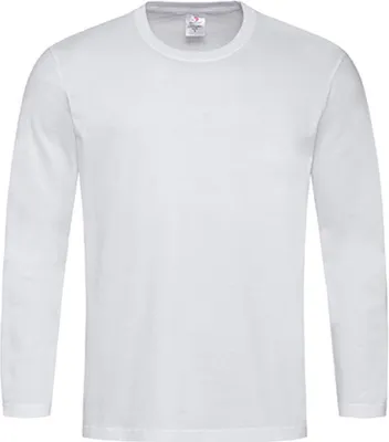 Produktbild von Stedman ST2130 | Comfort Longsleeve Herren T-Shirt - Farbe: White - Größe: XL