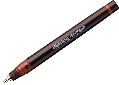 Produktbild von rotring Tuschefüller isograph 0,10 mm schwarz
