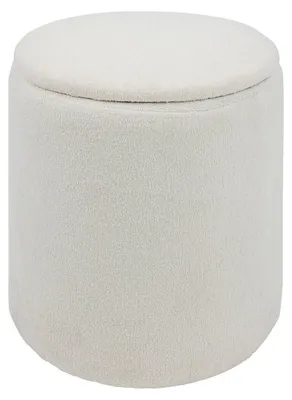 Produktbild von Sitzsack kaydi weiß d35cm - Atmosphera créateur d'intérieur