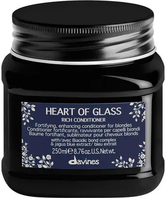 Zdjęcie produktu dla Davines Heart Of Glass Rich Odżywka do włosów blond, 250ml
