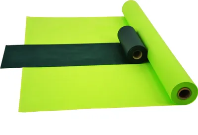 Produktbild von Sensalux Kombi-Set 1 Tischdeckenrolle 1,5m x 25m apfelgrün + Tischläufer 30cm grün
