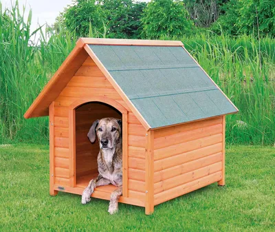 Image de Niche pour chien Cottage 96 × 105 × 112 cm, marron