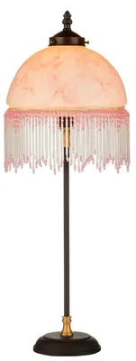 Immagine prodotto di Casa Padrino Lampada da tavolo barocca / Lampada da tavolo Multicolore Ø 20 x H. 54 cm - Mobili in stile barocco