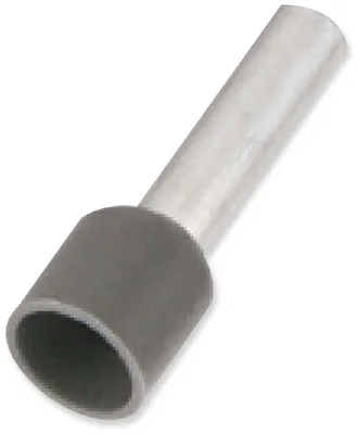 Produktbild von Aderendhülsen 4,00 mm², Länge 12 mm, grau, 10 Stück