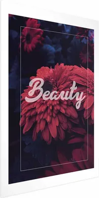 Produktbild von Posterpapier Poster - Beauty 60x90 cm Text b-C-0283-ao-a