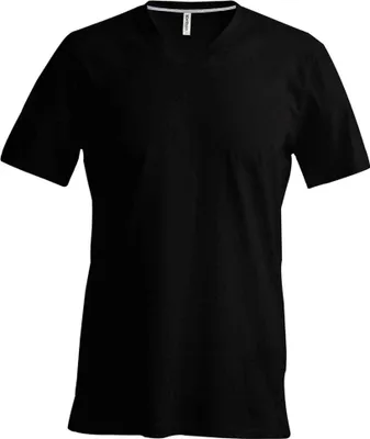 Obrázek produktu pro Kariban pánské tričko slim fit s výstřihem do V RW707 (Medium) (Black)